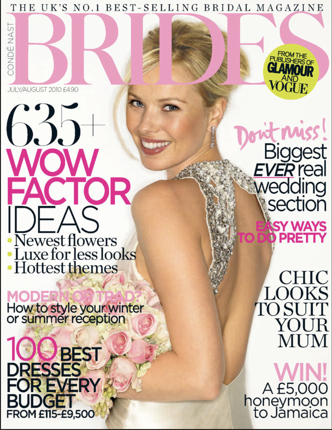 Bridesmagazine.co.uk, July 2010