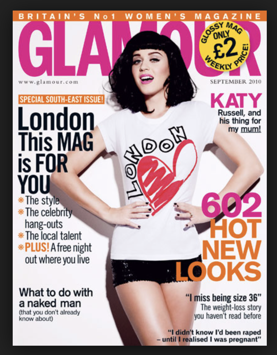 Glamour Magazine September 2010