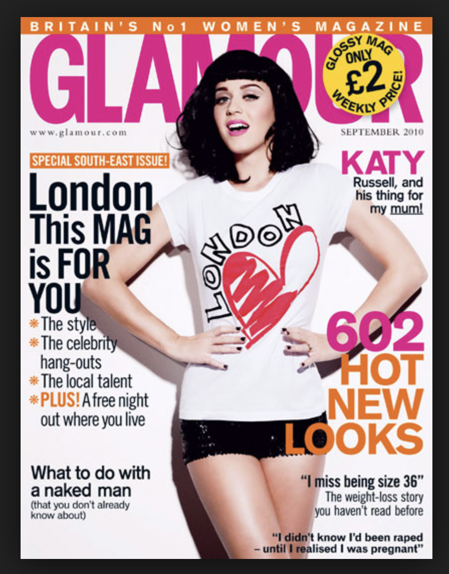 Glamour Magazine September 2010 - A Piedi