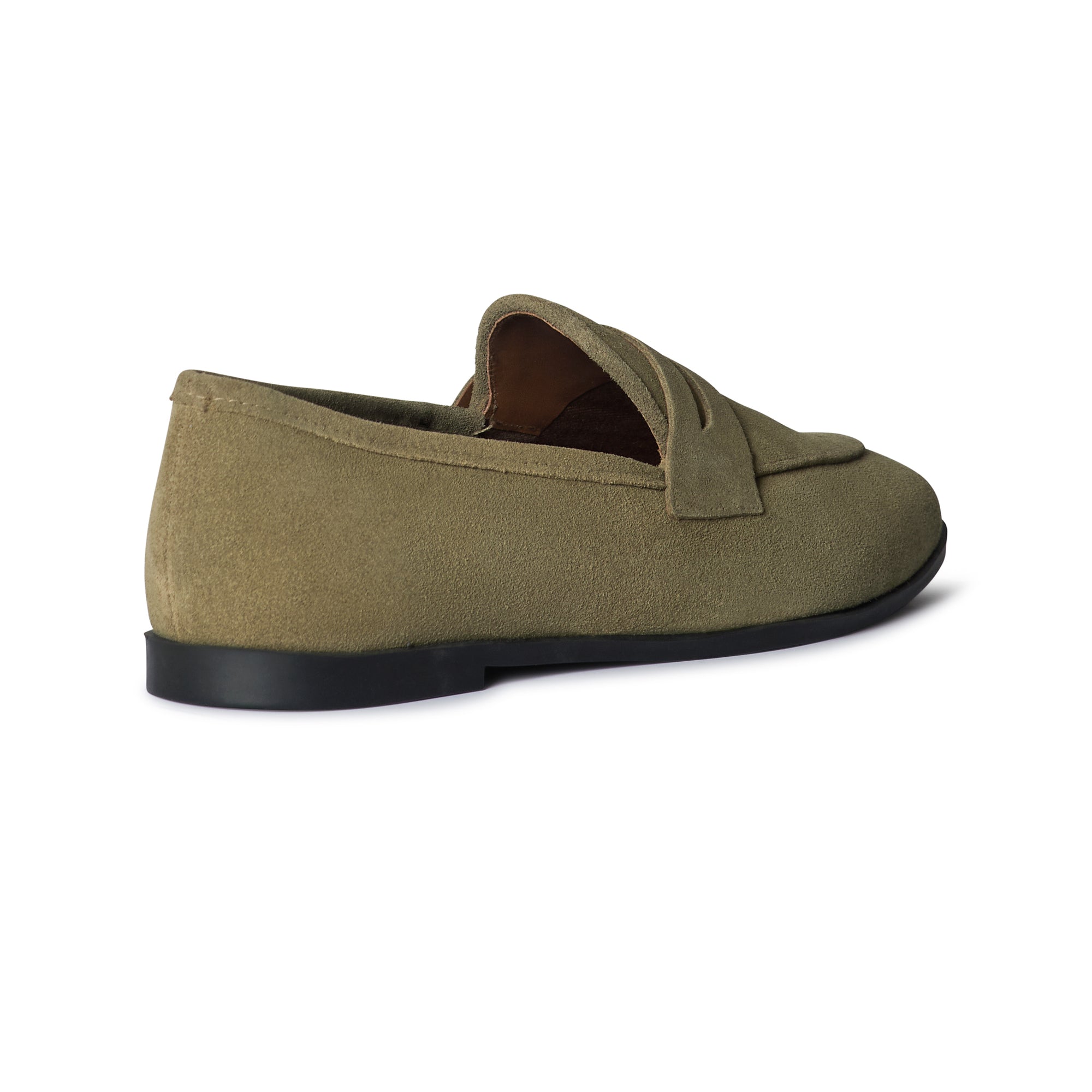 The Vivienne Loafer | Khaki Suede