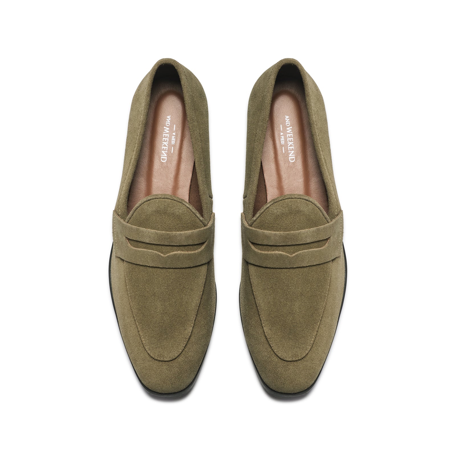 The Vivienne Loafer | Khaki Suede