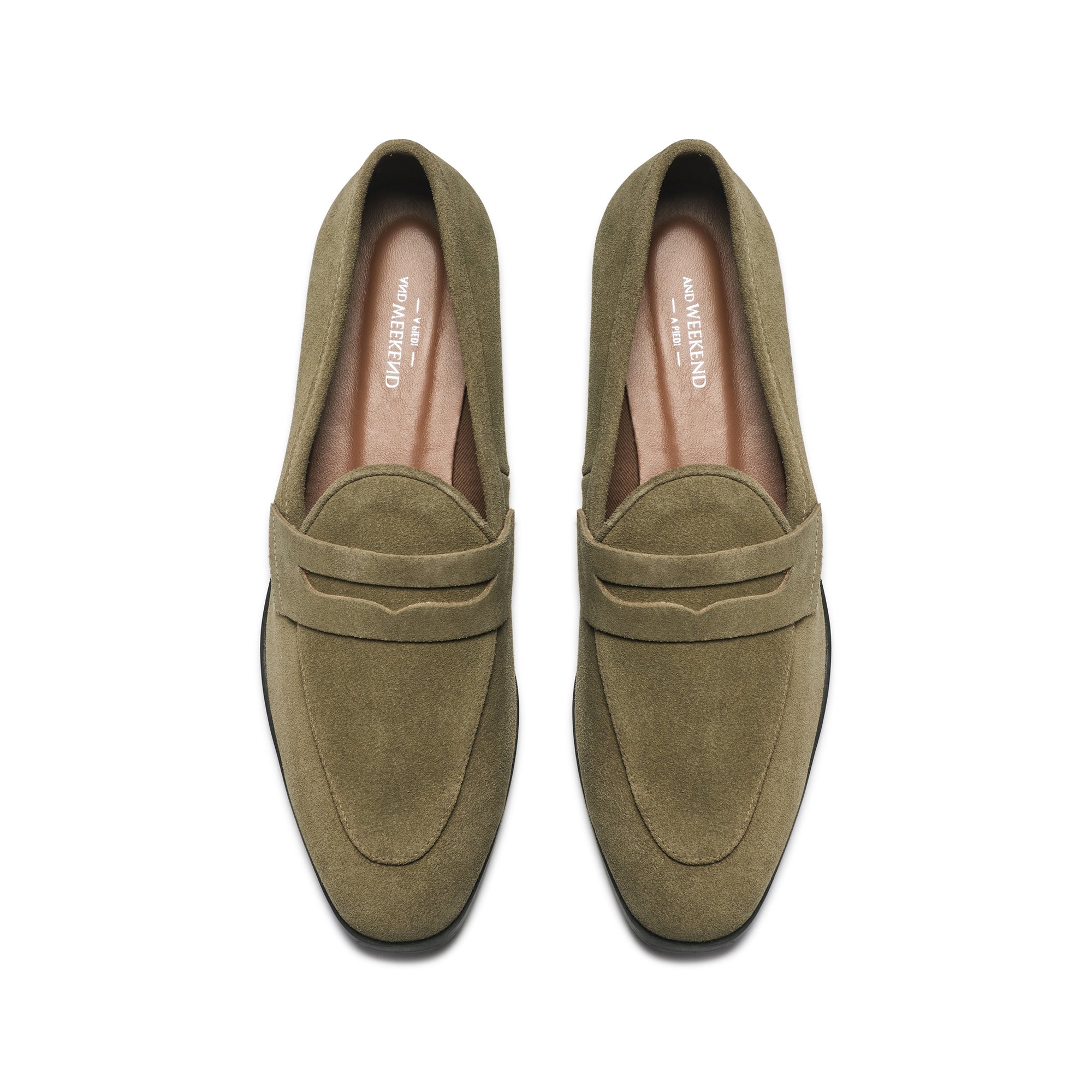 The Vivienne Loafer | Khaki Suede