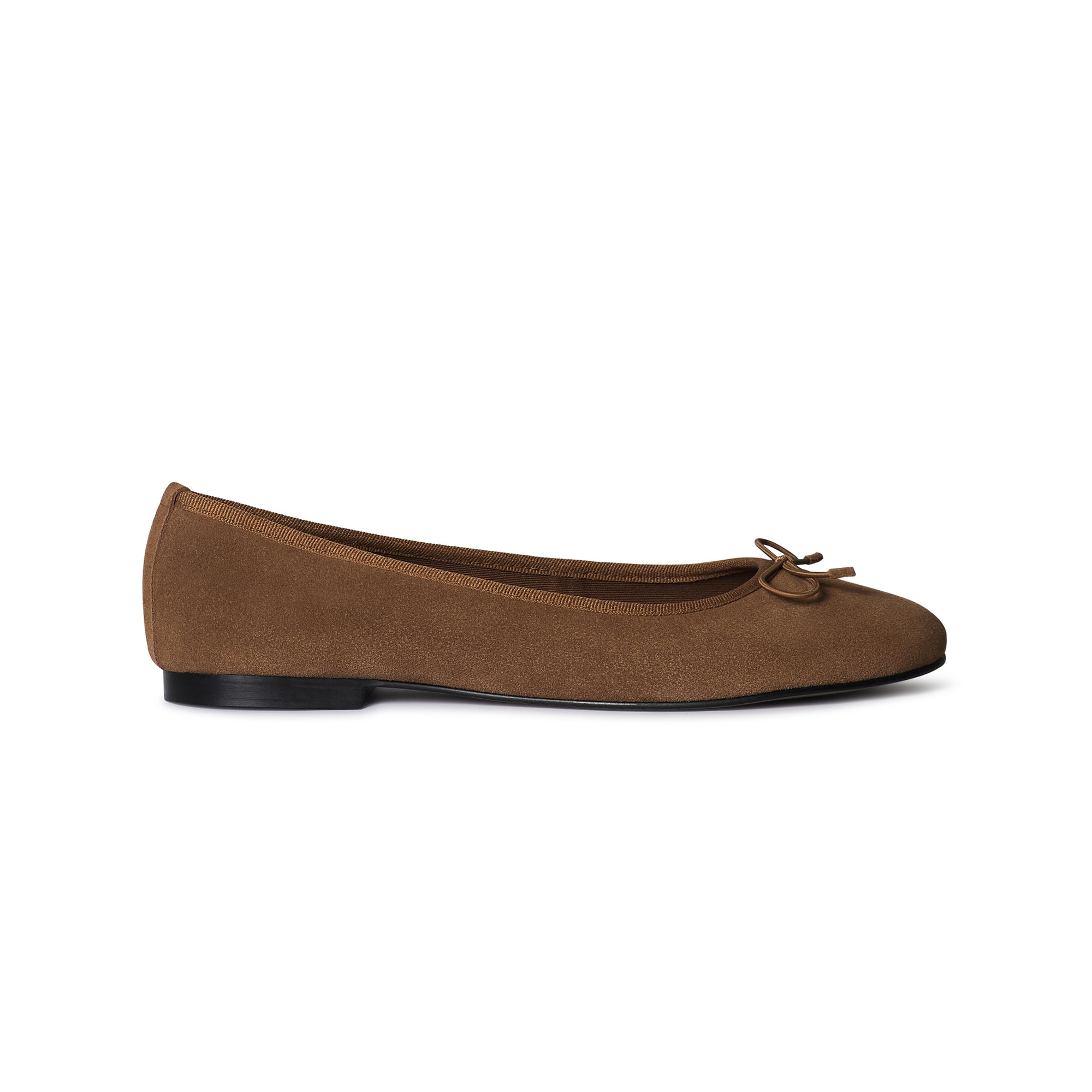 The Friday Flat | Camel Brown Suede