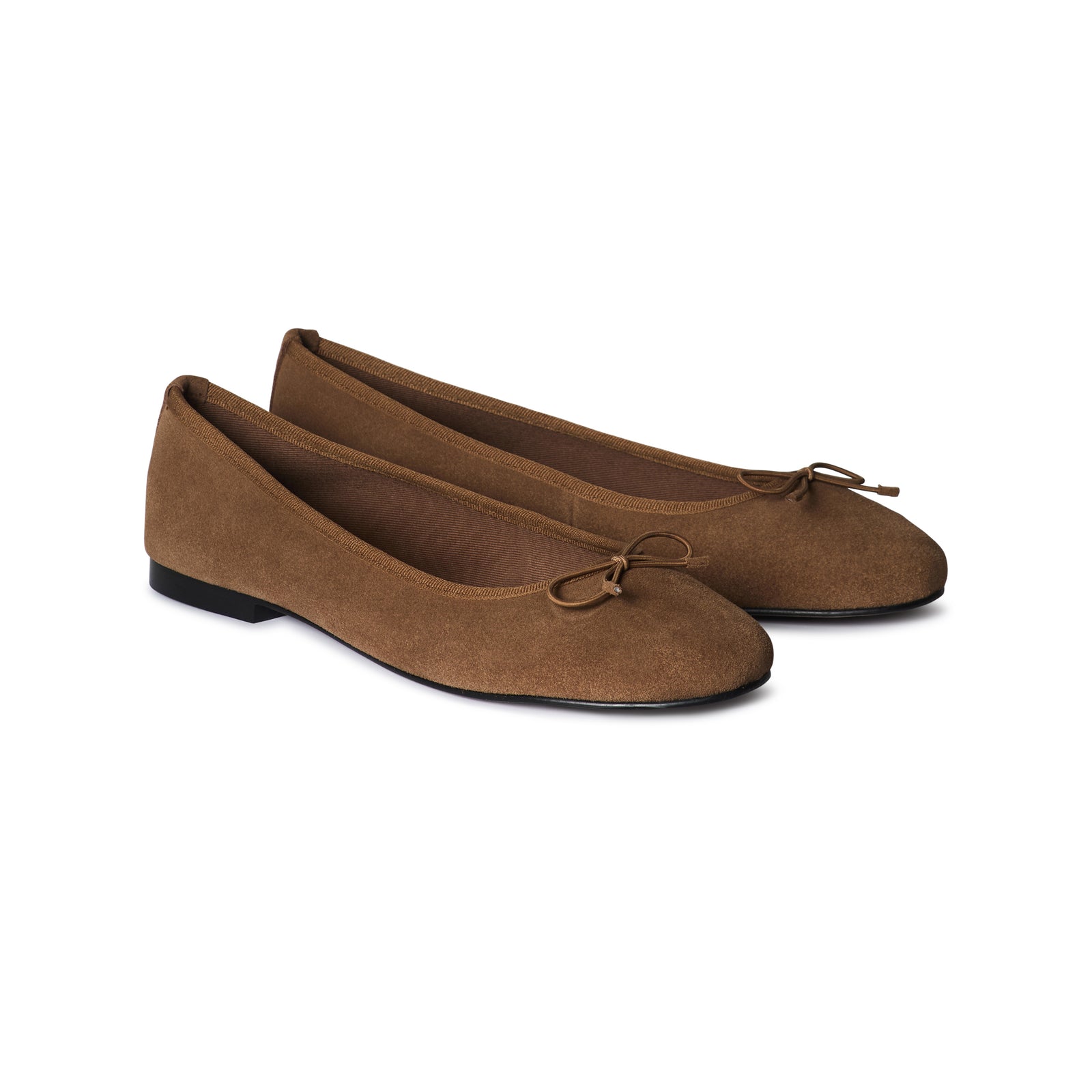 The Friday Flat | Camel Brown Suede