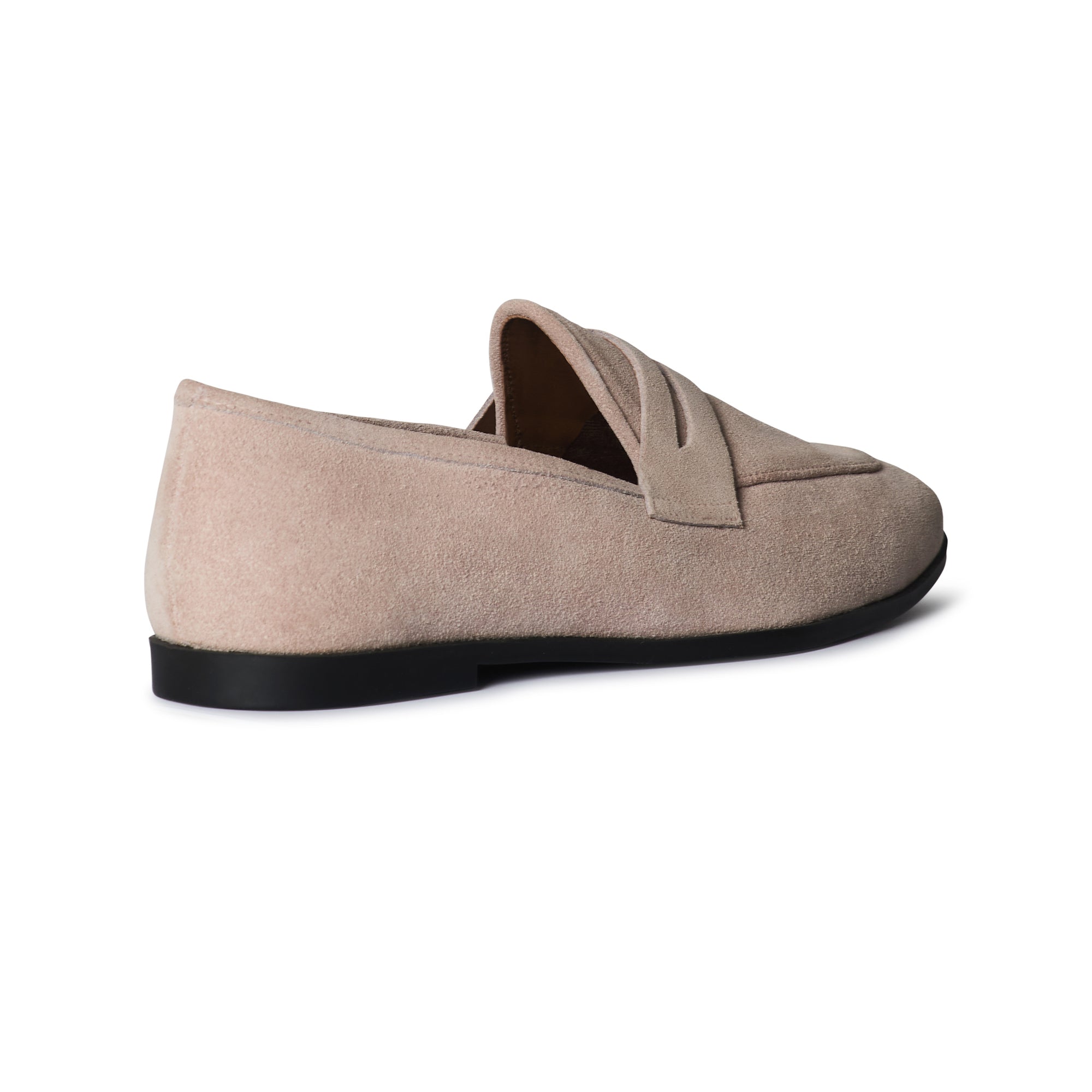 The Vivienne Loafer | Blush Pink Suede