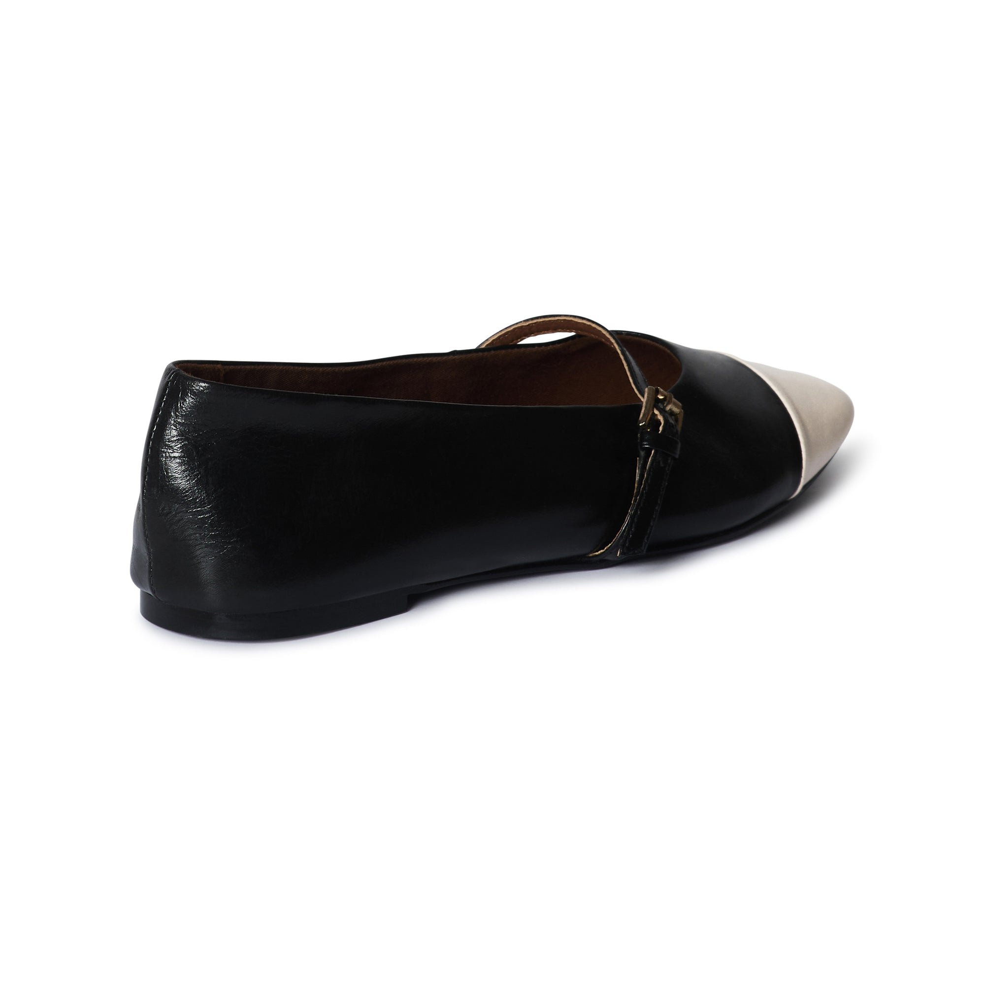 La Domenica Mary Jane | Black Ecru