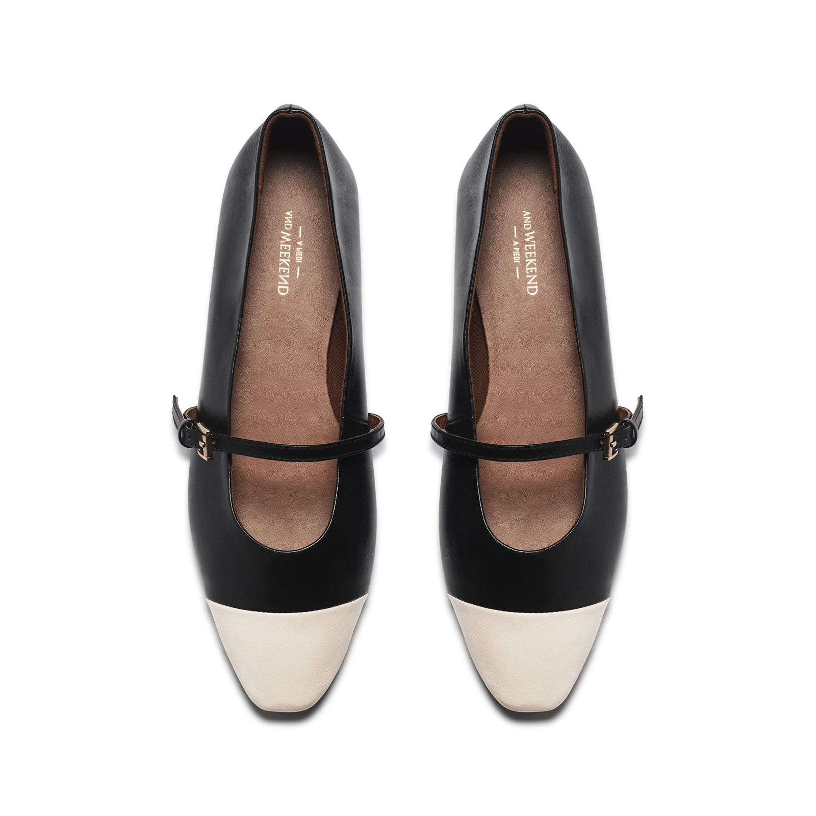 La Domenica Mary Jane | Black Ecru