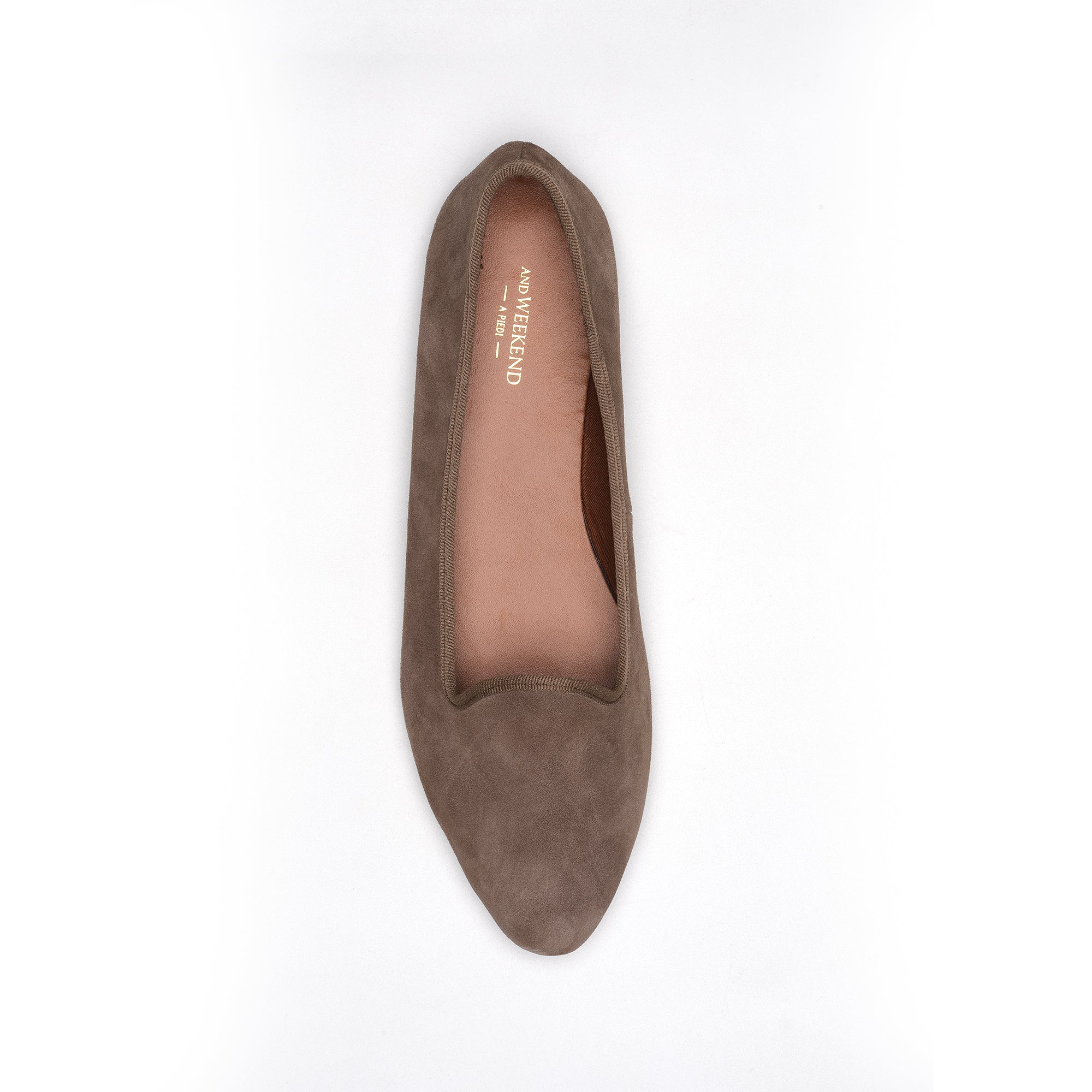 The Smoking Flat | Brown Suede