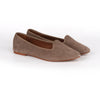 The Smoking Flat | Brown Suede