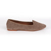 The Smoking Flat | Brown Suede